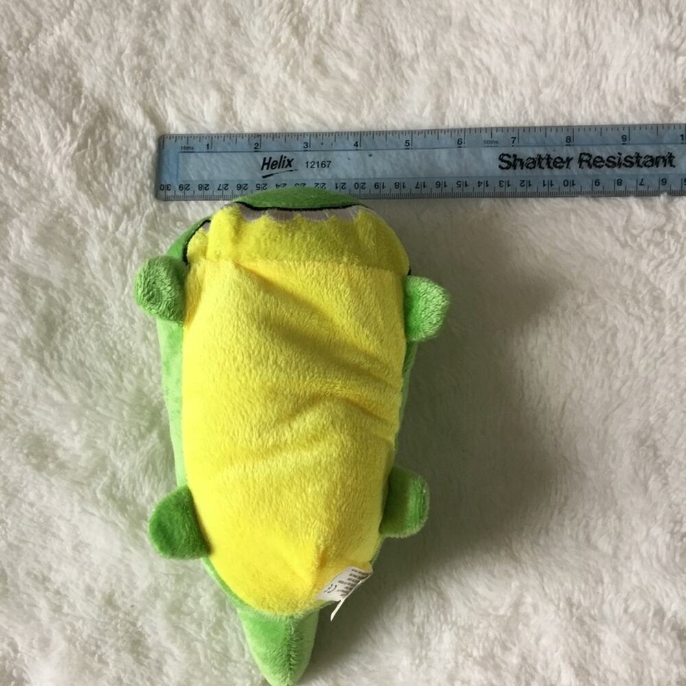 Bun Bun Green Plush Dinosaur Toy - Picture 8 of 10
